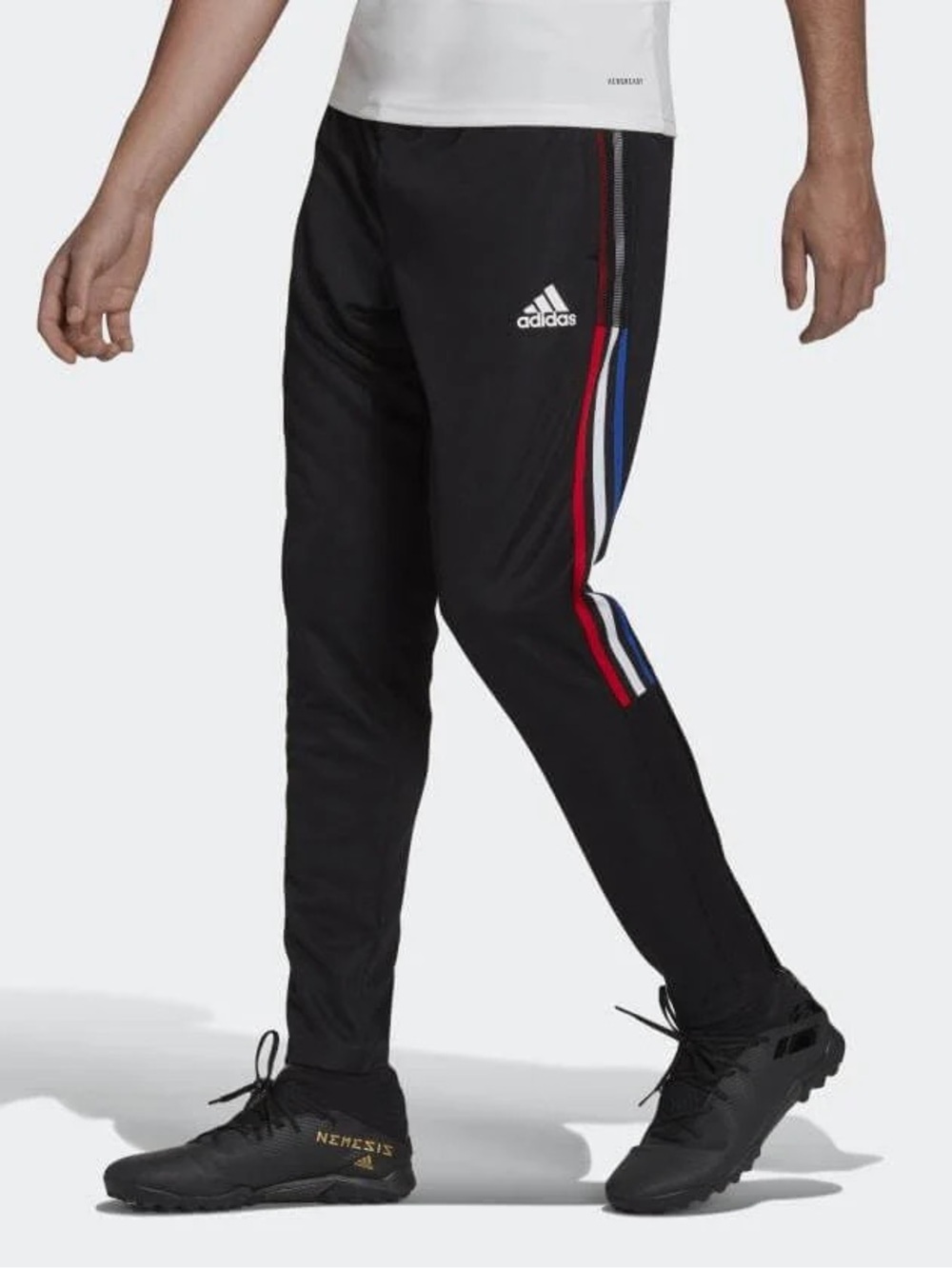 Adidas Tiro 19 Climacool Men’s Training Pants Black USA Stripes Athletic Xlarge